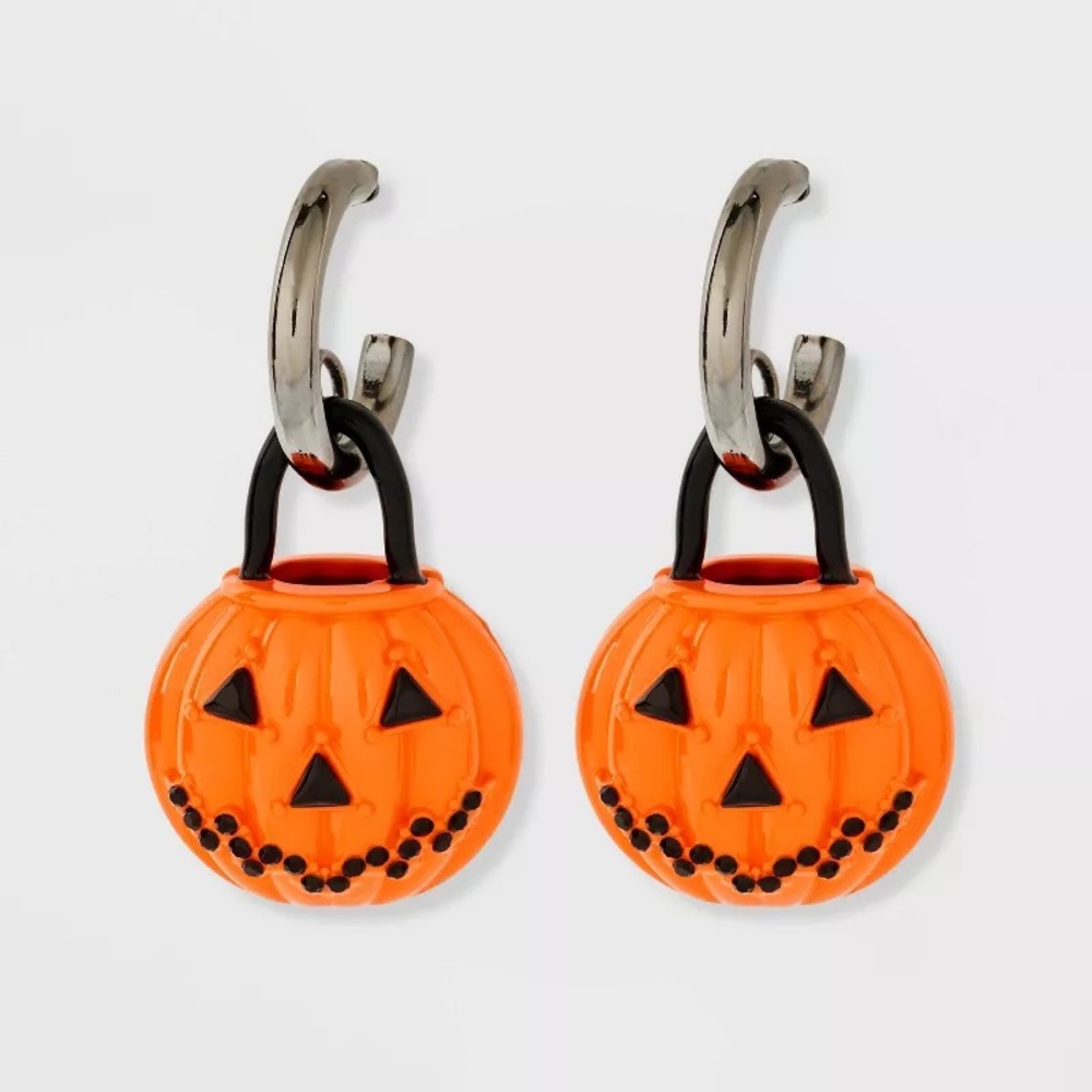 Sugarfix by Baublebar Pumpkin Bucket Earrings